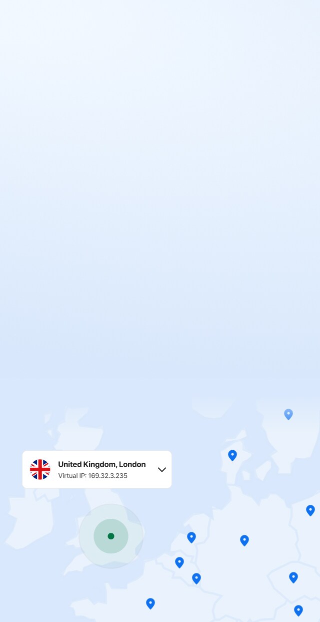 Χάρτης πρόσβασης σε περιεχόμενο VPN